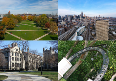 four campuses: UIUC, UIC, U of Chicago, and Northwestern