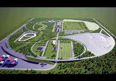 rendering of future test track