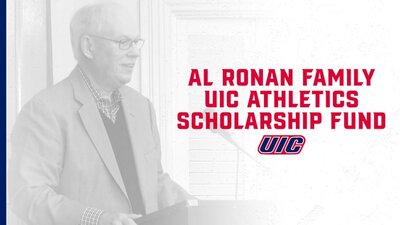 Al Ronan at podium