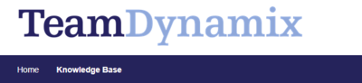 TeamDynamix Header