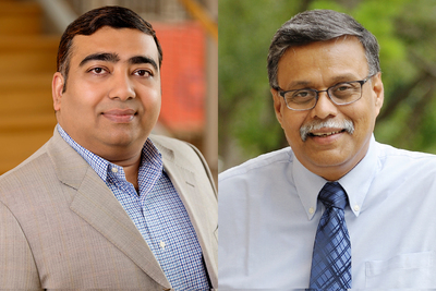 headshots for Ujjal Kumar Mukherjee and Sridhar Seshadri